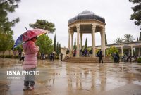 بارش بهاری در شیراز