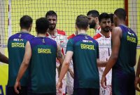 شکست تیم ملی والیبال ایران از برزیل