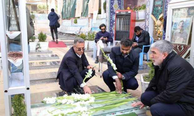 تجدید میثاق اعضای هیات مدیره بانک مسکن با آرمانهای سردار شهید سپهبد حاج قاسم سلیمانی