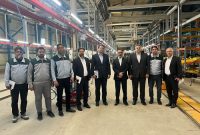 رئیس هیئت‌مدیره بانک سینا از شرکت خودرو سازی آرتابان دیزل بازدید کرد