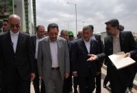 بازدید معاون رییس‌جمهور و وزیر صمت از دو طرح ایدرو در کرمانشاه