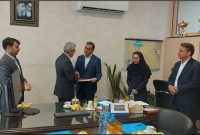 معارفه رئیس منطقه شرق ایران بانک اقتصادنوین