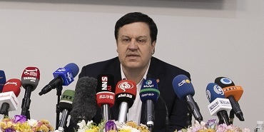 نشست خبری تامین مالی ارزی «پروژه نورد گرم 2» فولاد مباركه اصفهان/ ویدئو نشست خبری تامین مالی ارزی «پروژه نورد گرم 2» فولاد مباركه اصفهان/ ویدئو