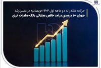 جهش ۱۰۰ درصدی درآمد خالص عملیاتی بانک صادرات ایران