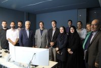 بازدید دکتر بهزاد شیری مدیرعامل از مرکز عملیات امنیت (SOC) و مرکز عملیات شبکه (NOC) پست بانک ایران