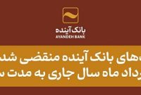 تمدید کارت‌های بانک آینده منقضی شده در خرداد، تیر و مرداد ماه سال جاری به مدت سه ماه